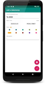 Datestamp screenshot 2