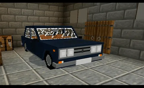 Minecraft car mod. Vehicle screenshot 15