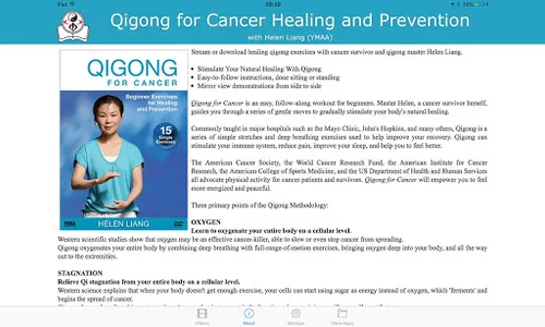 Qigong for Cancer (YMAA) screenshot 11