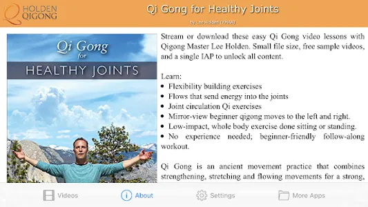 Qi Gong for Healthy Joints screenshot 3