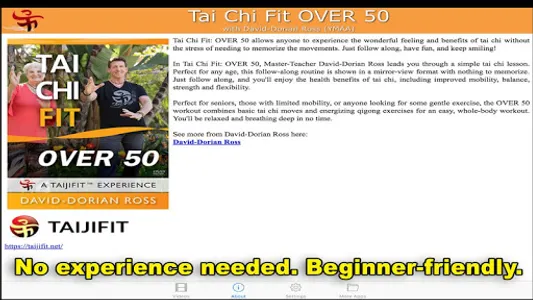 Tai Chi Fit OVER 50 screenshot 6