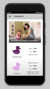 Nannapp screenshot 2