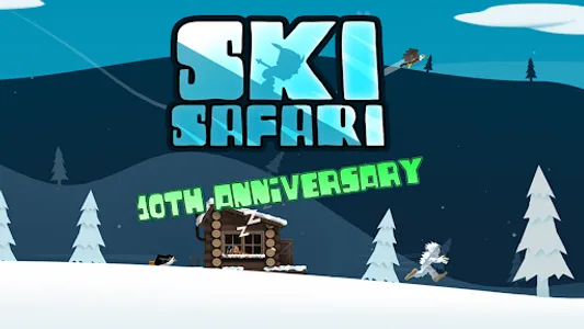 Ski Safari - 10th Anniversary screenshot 0