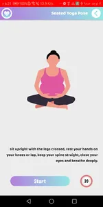 yoga for pregnant women screenshot 14