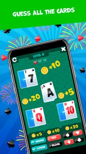 Higher or Lower Card Game screenshot 1