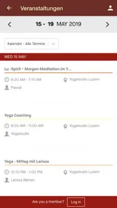 Yogastudio Luzern screenshot 2