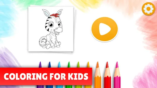 Kids coloring pages for kids screenshot 0