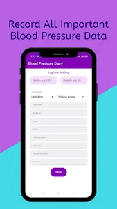 Blood Pressure Diary (Log-Anal screenshot 3