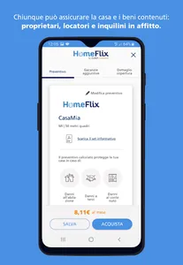 HomeFlix – Assicurazione Onlin screenshot 2