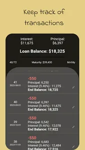 Compound Interest Planner Pro screenshot 3