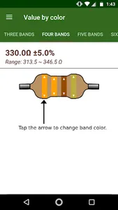Resistor Calculator screenshot 0