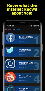 WhatsYou Data Privacy App screenshot 0