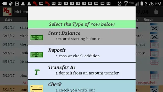 Your Accounts Checkbook screenshot 2
