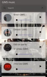 GIMS Music screenshot 1