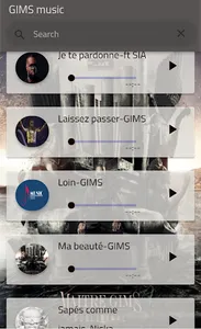GIMS Music screenshot 2
