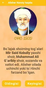 Alisher Navoiy asarlari screenshot 1