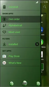 Green Xperia Theme screenshot 6