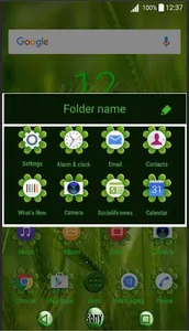 Green Xperia Theme screenshot 7