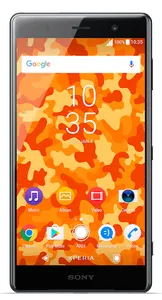 Orange Camo Theme for Xperia™ screenshot 0