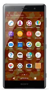 Orange Camo Theme for Xperia™ screenshot 2