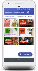 HD Thumbnail Maker for Videos screenshot 0