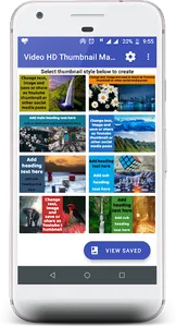 HD Thumbnail Maker for Videos screenshot 1