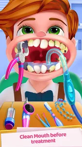 Crazy Dentist Fun Doctor Games screenshot 0