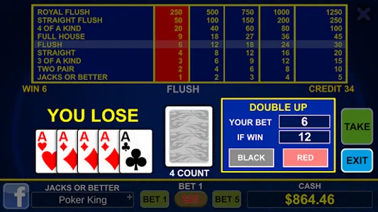 Video Poker World screenshot 1