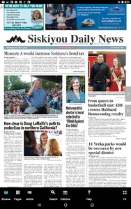 Siskiyou Daily News eNewspaper screenshot 3