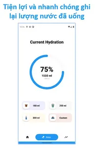 Water reminder: Nhắc uống nước screenshot 1