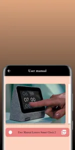 Lenovo Smart Clock 2 app Guide screenshot 1
