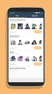 Anime Stickers Pack screenshot 1