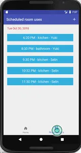 RoomReserver - Reserve rooms f screenshot 1