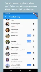 Social Track 📝 & Ping 🛎 screenshot 1