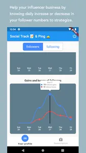 Social Track 📝 & Ping 🛎 screenshot 4