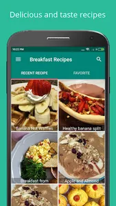 Breakfast Recipes Idea screenshot 1