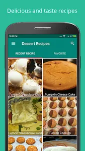 Dessert Recipes Book screenshot 1