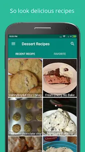 Dessert Recipes Book screenshot 3