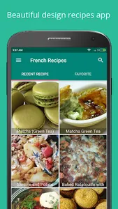 French Food Recipes screenshot 0