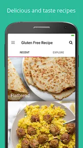 Gluten Free Recipes Food screenshot 1
