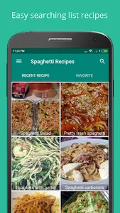 Homemade Spaghetti Recipes screenshot 4