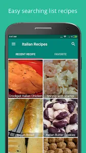 Italian Recipes Book screenshot 4