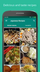 Japanese Food Recipes Cookbook screenshot 0