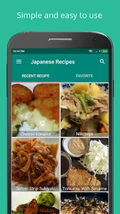 Japanese Food Recipes Cookbook screenshot 1
