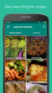Japanese Food Recipes Cookbook screenshot 3