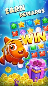 Fish Crush 2 - Match 3 Puzzle screenshot 12