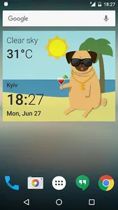 Pugz: Weather Widget screenshot 2