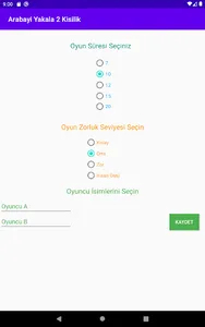 Arabayı Yakala 2 Kişilik screenshot 5