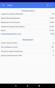 Касса класса screenshot 9