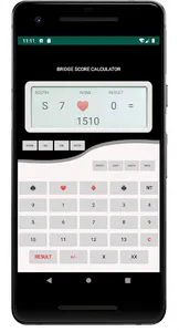 Bridge Score Calculator screenshot 1